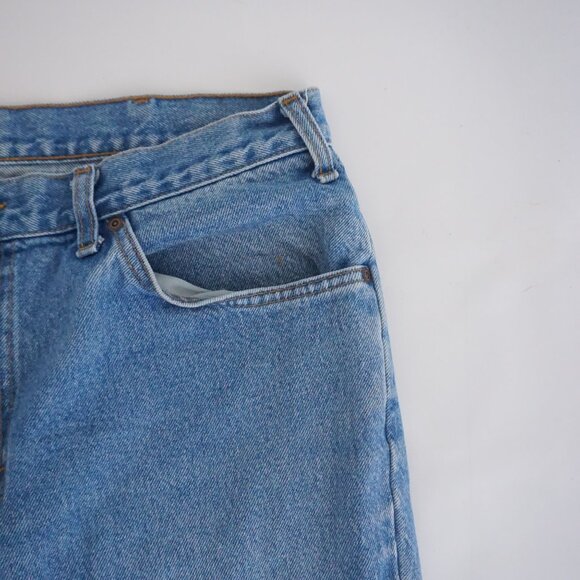 Great Western Garment Light Wash Denim Jeans Classic Straight Old Money 36x30 - Picture 9 of 16